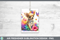 GorgeousDogs 01 Rainbow Summer Air Freshener design.