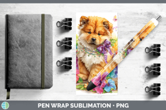 GorgeousDogs 01 Rainbow Summer Pen Wrap design.