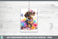 GorgeousDogs 01 Rainbow Summer Air Freshener design.