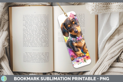 GorgeousDogs 01 Rainbow Summer Bookmark design.