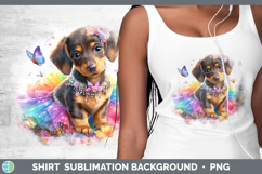 GorgeousDogs 01 Rainbow Summer Shirt design.