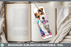GorgeousDogs 01 Rainbow Summer Bookmark design.