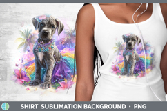 GorgeousDogs 01 Rainbow Summer Shirt design.