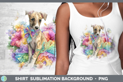 GorgeousDogs 01 Rainbow Summer Shirt design.