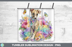 GorgeousDogs 01 Rainbow Summer Tumbler design.