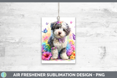 GorgeousDogs 01 Rainbow Summer Air Freshener design.