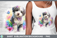 GorgeousDogs 01 Rainbow Summer Shirt design.