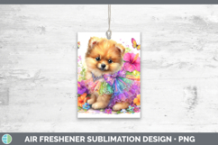 GorgeousDogs 01 Rainbow Summer Air Freshener design.