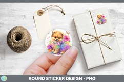 GorgeousDogs 01 Rainbow Summer Stickers design.