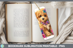 GorgeousDogs 01 Rainbow Summer Bookmark design.