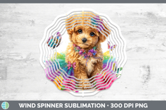 GorgeousDogs 01 Rainbow Summer Wind Spinner design.