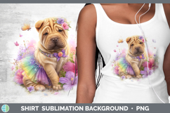 GorgeousDogs 01 Rainbow Summer Shirt design.