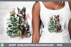 GorgeousDogs 01 Splash Christmas Shirt design.