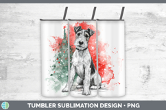 GorgeousDogs 01 Splash Christmas Tumbler design.