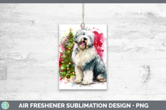 GorgeousDogs 01 Splash Christmas Air Freshener design.