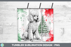 GorgeousDogs 01 Splash Christmas Tumbler design.