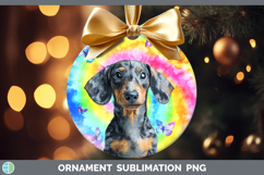 GorgeousDogs 01 Tie Dye Ornament design.