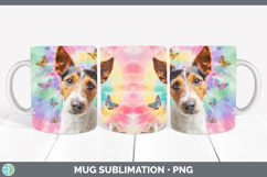 GorgeousDogs 01 Tie Dye Mug Wrap design.