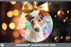 GorgeousDogs 01 Tie Dye Ornament design.