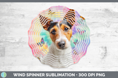 GorgeousDogs 01 Tie Dye Wind Spinner design.