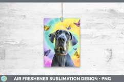 GorgeousDogs 01 Tie Dye Air Freshener design.