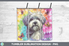 GorgeousDogs 01 Tie Dye Tumbler design.