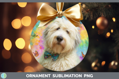 GorgeousDogs 01 Tie Dye Ornament design.