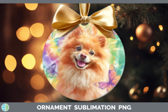 GorgeousDogs 01 Tie Dye Ornament design.