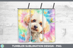GorgeousDogs 01 Tie Dye Tumbler design.