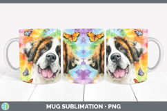 GorgeousDogs 01 Tie Dye Mug Wrap design.