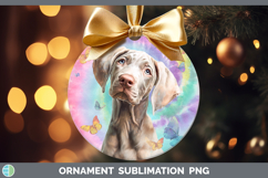 GorgeousDogs 01 Tie Dye Ornament design.