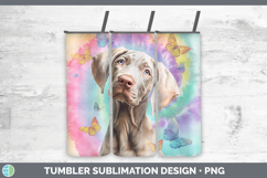 GorgeousDogs 01 Tie Dye Tumbler design.