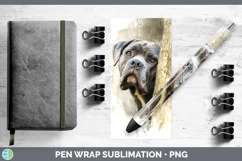 GorgeousDogs 01 Tree Peek Pen Wrap design.