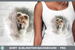 GorgeousDogs 01 Tree Peek Shirt design.