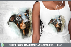 GorgeousDogs 01 Tree Peek Shirt design.