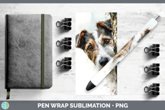 GorgeousDogs 01 Tree Peek Pen Wrap design.