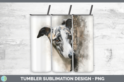 GorgeousDogs 01 Tree Peek Tumbler design.