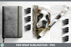GorgeousDogs 01 Tree Peek Pen Wrap design.