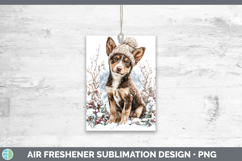 GorgeousDogs 01 Winter Knit Hat Air Freshener design.