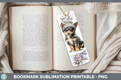 GorgeousDogs 01 Winter Knit Hat Bookmark design.