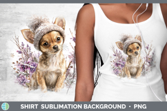 GorgeousDogs 01 Winter Knit Hat Shirt design.