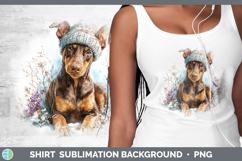 GorgeousDogs 01 Winter Knit Hat Shirt design.