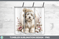 GorgeousDogs 01 Winter Knit Hat Tumbler design.