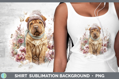 GorgeousDogs 01 Winter Knit Hat Shirt design.