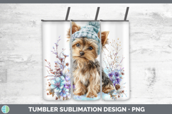 GorgeousDogs 01 Winter Knit Hat Tumbler design.