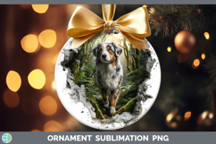 GorgeousDogs 02 3D Hole Ornament design.
