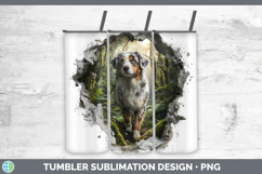 GorgeousDogs 02 3D Hole Tumbler design.