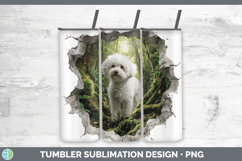 GorgeousDogs 02 3D Hole Tumbler design.