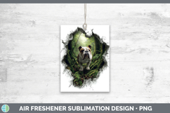 GorgeousDogs 02 3D Hole Air Freshener design.