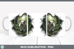 GorgeousDogs 02 3D Hole Mug Wrap design.